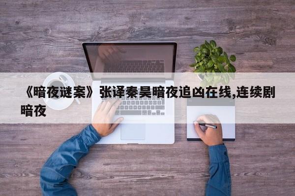 《暗夜谜案》张译秦昊暗夜追凶在线,连续剧暗夜